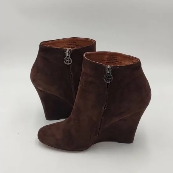 SAM EDELMAN- Suede booties - Picture 3 of 5